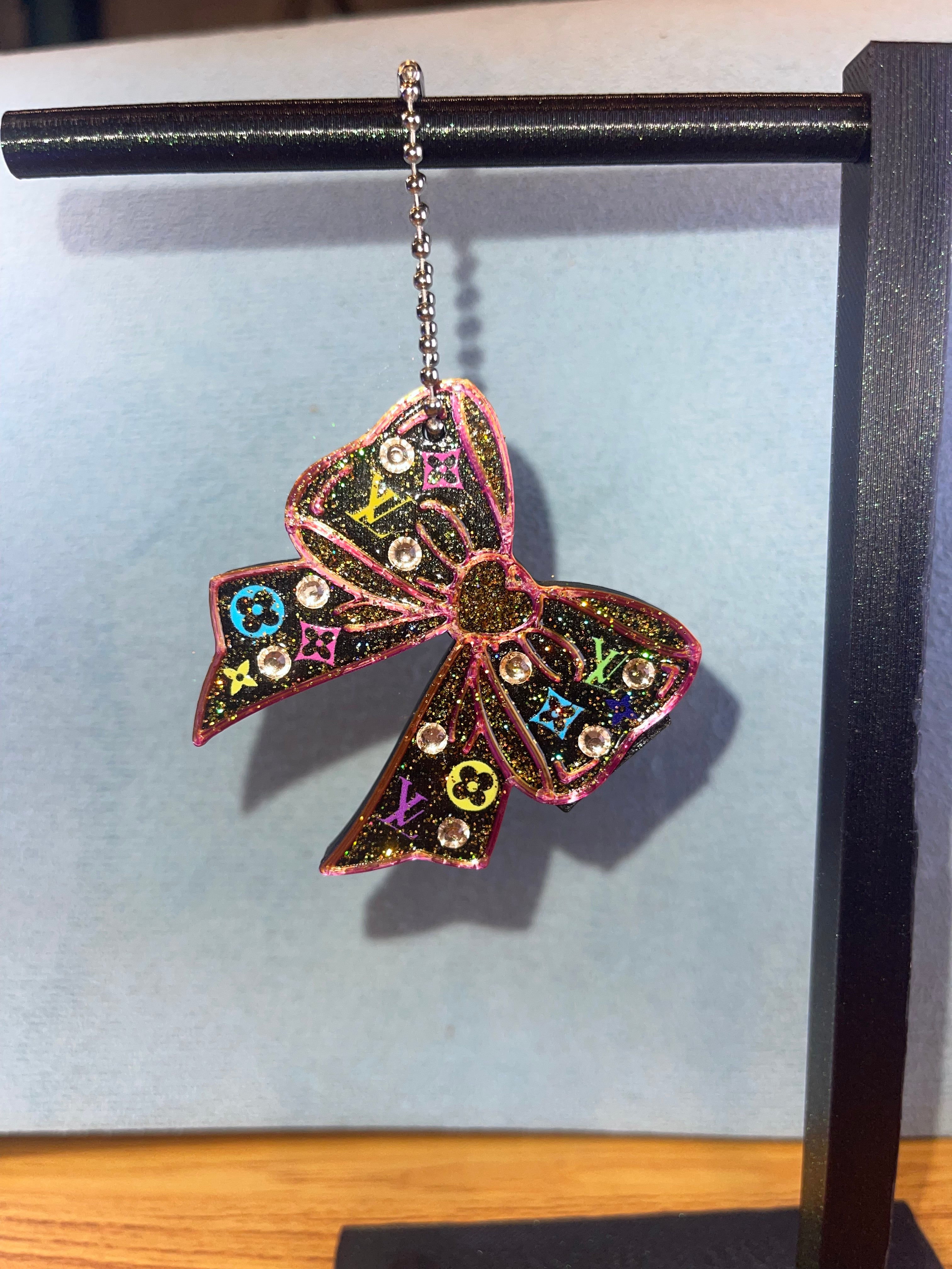 Decorated Bow Can opener/Nail saver